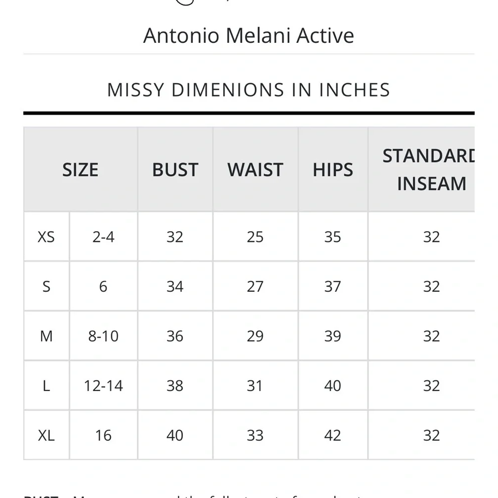 Antonio Melani Active Endurance HW 28” Leggings Size M - Picture 8 of 10